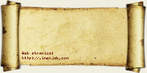 Blaža Janjić vizit kartica